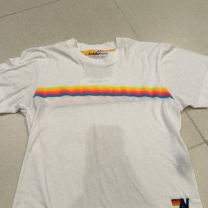 Great condition white aviator nation t shirt size xs